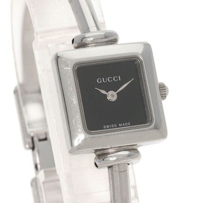 GUCCI グッチ 1900L スクエアフェイス 腕時計 SS レディース 中古