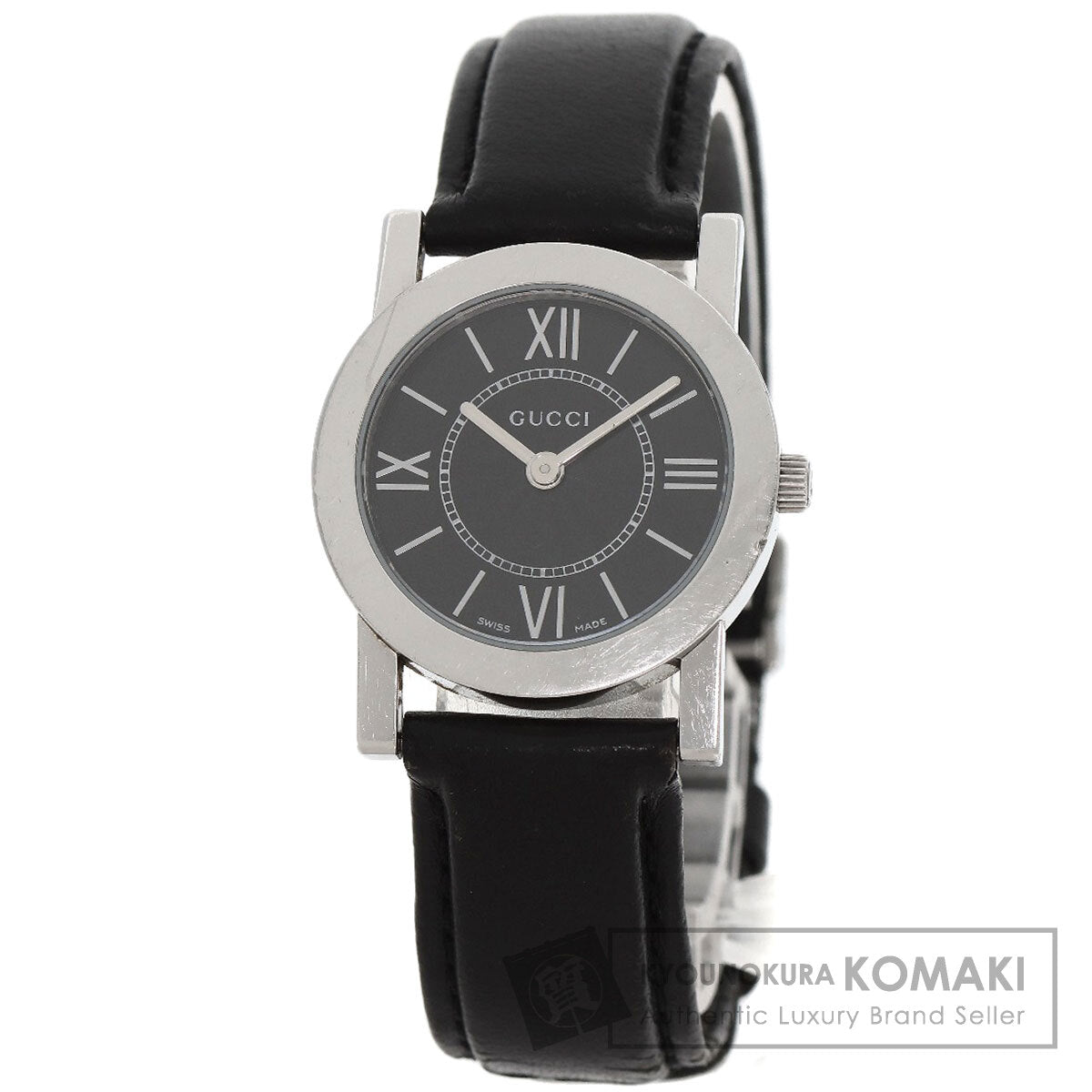 GUCCI グッチ 5200L.1 ラウンドフェイス 腕時計 SS レディース 中古