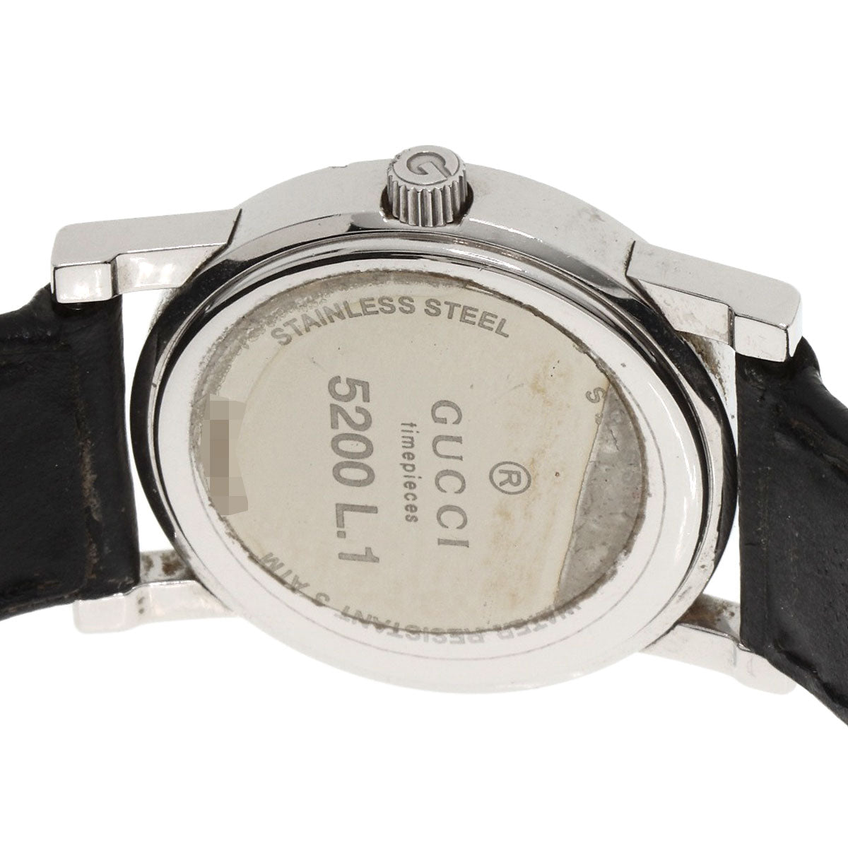 GUCCI グッチ 5200L.1 ラウンドフェイス 腕時計 SS レディース 中古