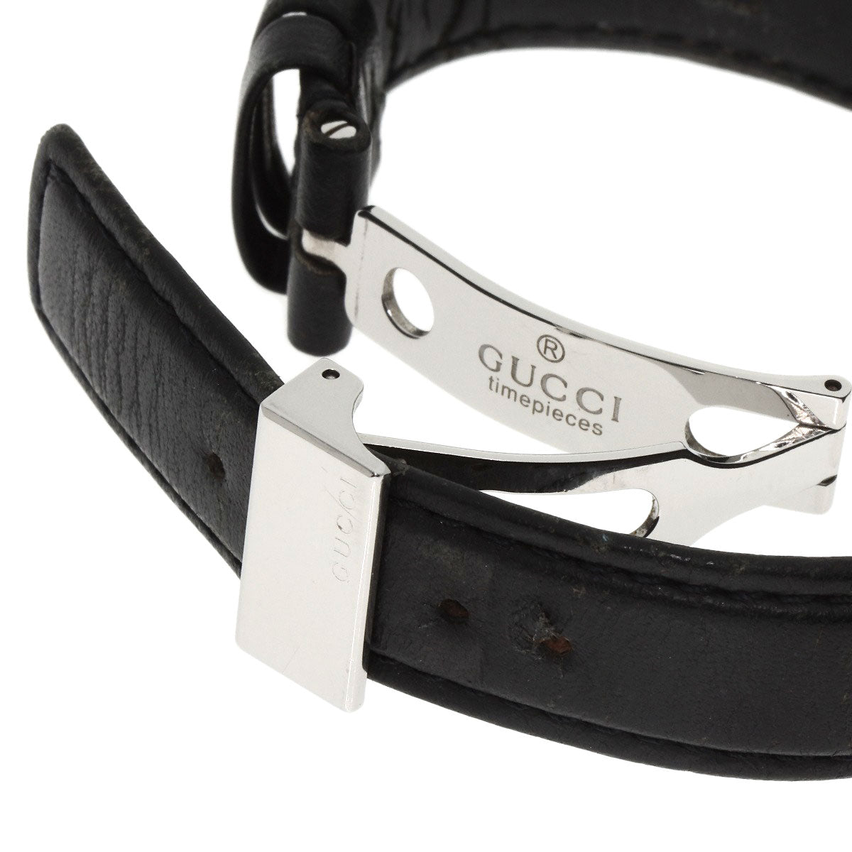 GUCCI グッチ 5200L.1 ラウンドフェイス 腕時計 SS レディース 中古