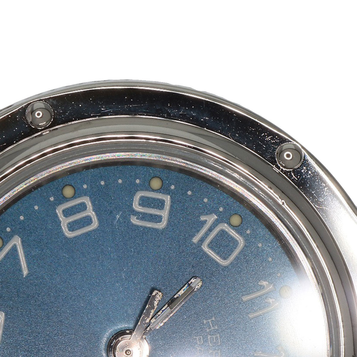 HERMES エルメス CL4.210 クリッパー 腕時計 SS レディース 中古