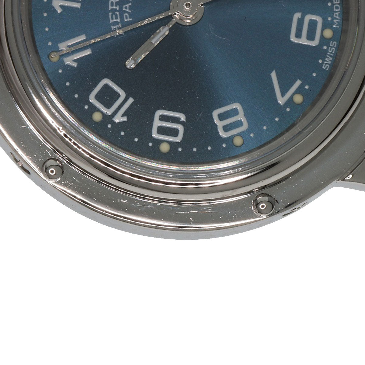 HERMES エルメス CL4.210 クリッパー 腕時計 SS レディース 中古