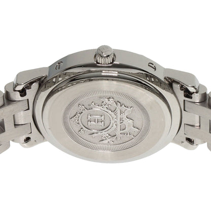 HERMES エルメス CL4.210 クリッパー 腕時計 SS レディース 中古