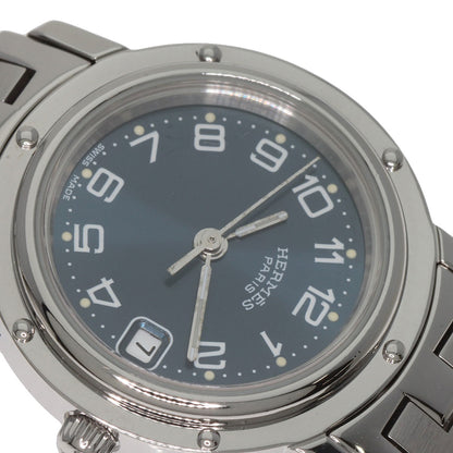 HERMES エルメス CL4.210 クリッパー 腕時計 SS レディース 中古