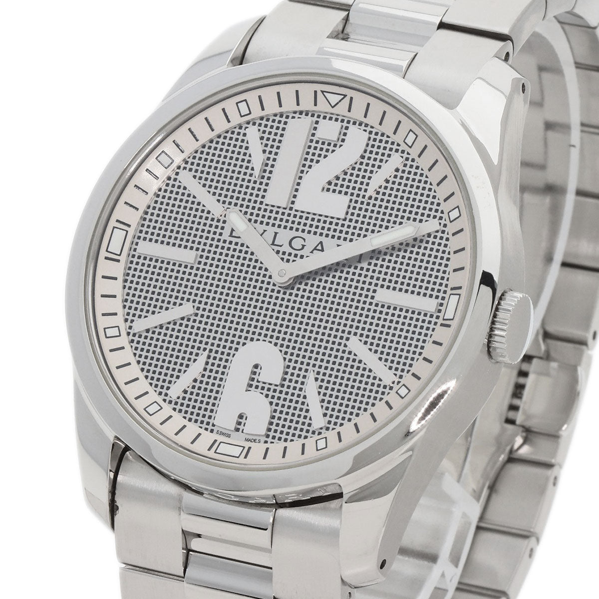 BVLGARI ブルガリ ST42SS ソロテンポ 腕時計 SS メンズ 中古