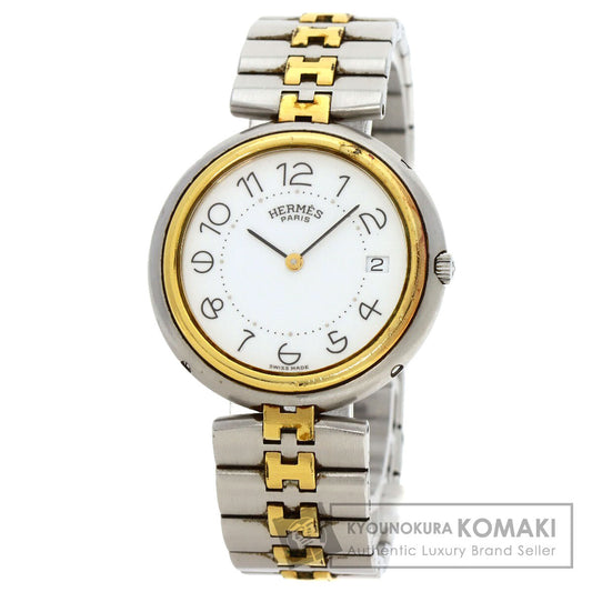 HERMES エルメス プロフィール 腕時計 SS メンズ 中古