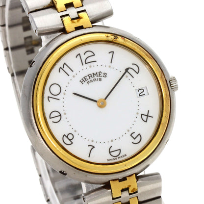 HERMES エルメス プロフィール 腕時計 SS メンズ 中古