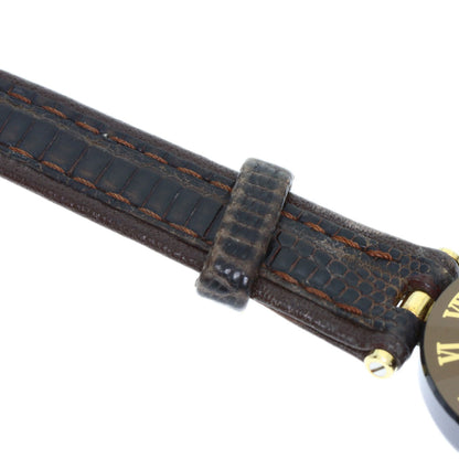 CENTURY センチュリー タイムジェム 1P ダイヤモンド 腕時計 SS レディース 中古