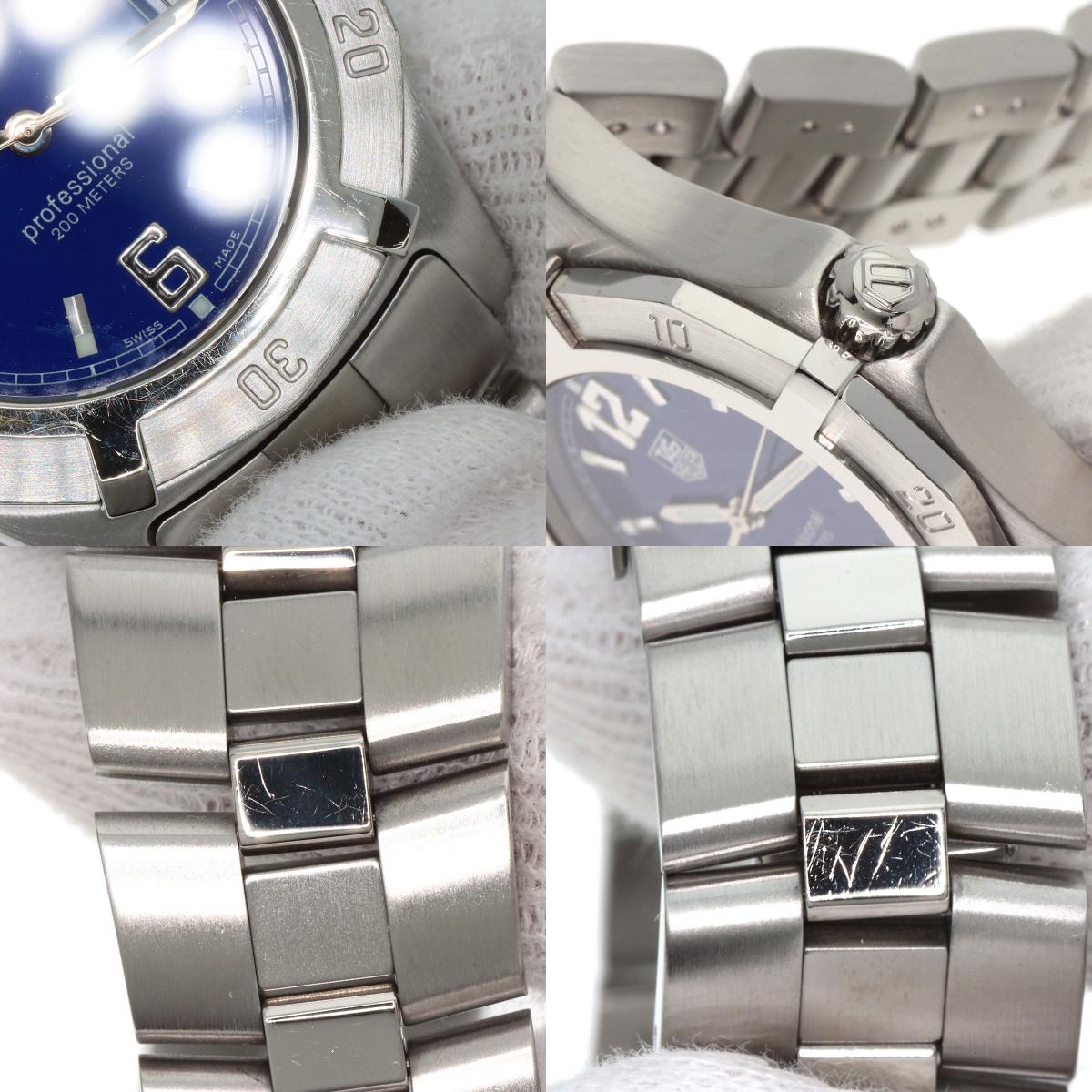 TAG HEUER タグホイヤー WN1212 プロフェッショナル エクスクルーシブ 腕時計 SS ボーイズ 中古