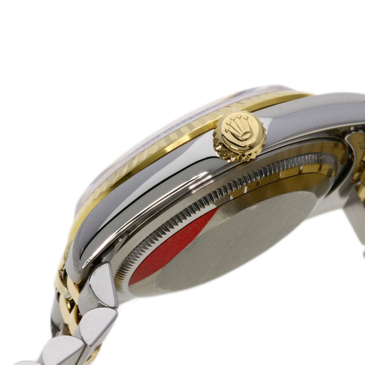 ROLEX ロレックス 16233G デイトジャスト 10P ダイヤモンド ブルーグラデーション 腕時計 SS メンズ 中古