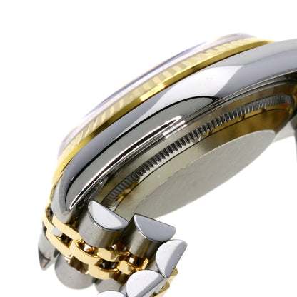 ROLEX ロレックス 16233G デイトジャスト 10P ダイヤモンド ブルーグラデーション 腕時計 SS メンズ 中古
