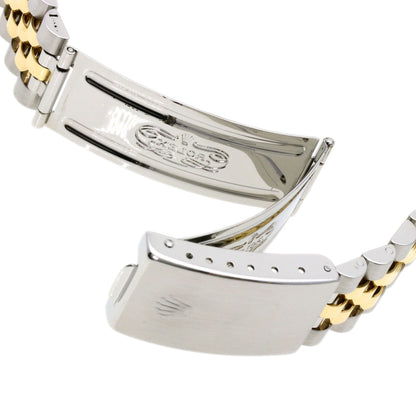 ROLEX ロレックス 16233G デイトジャスト 10P ダイヤモンド ブルーグラデーション 腕時計 SS メンズ 中古