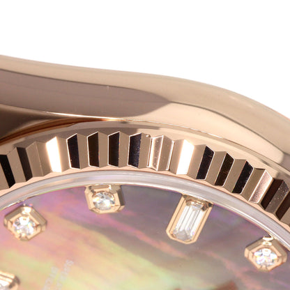 ROLEX ロレックス 118235F デイデイト 10P ダイヤモンド 腕時計 K18PG メンズ 中古