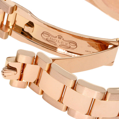 ROLEX ロレックス 118235F デイデイト 10P ダイヤモンド 腕時計 K18PG メンズ 中古