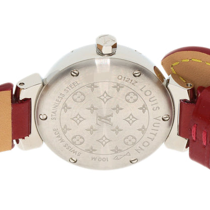 LOUIS VUITTON ルイヴィトン Q121Z タンブール ハート 腕時計 SS レディース 中古