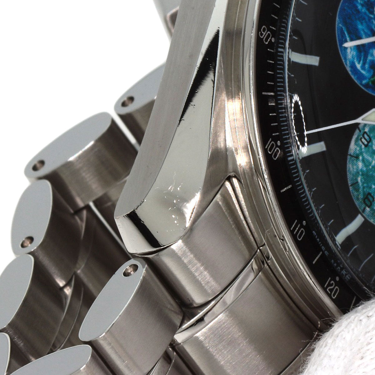 OMEGA オメガ 3577.50 スピードマスター フロムザムーン トゥ マーズ 腕時計 SS メンズ 中古