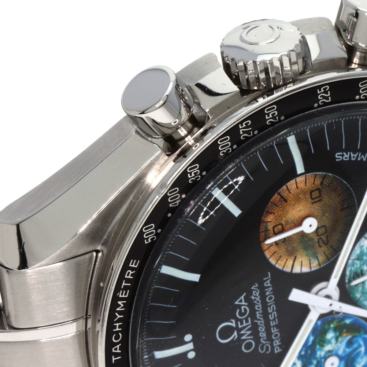 OMEGA オメガ 3577.50 スピードマスター フロムザムーン トゥ マーズ 腕時計 SS メンズ 中古