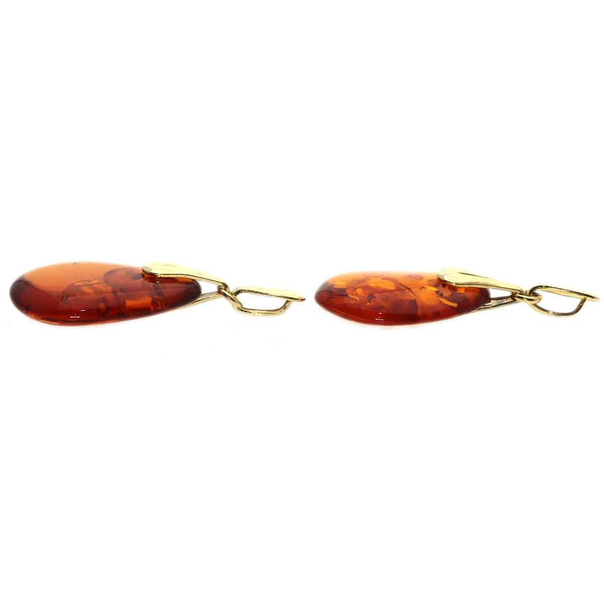 SELECT JEWELRY セレクトジュエリー コハク 琥珀 5点セット ペンダント SV レディース 中古
