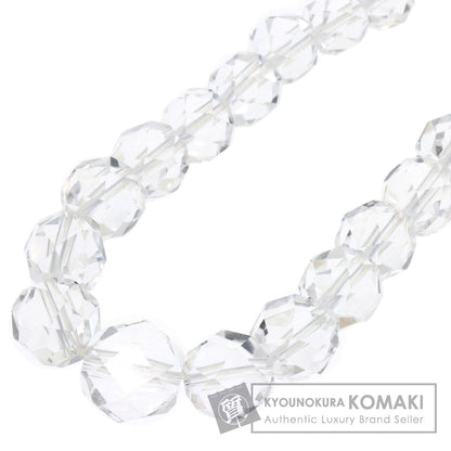 SELECT JEWELRY セレクトジュエリー 水晶 クリスタル ネックレス SV レディース 中古