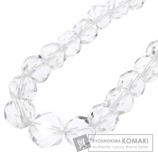 SELECT JEWELRY セレクトジュエリー 水晶 クリスタル ネックレス SV レディース 中古