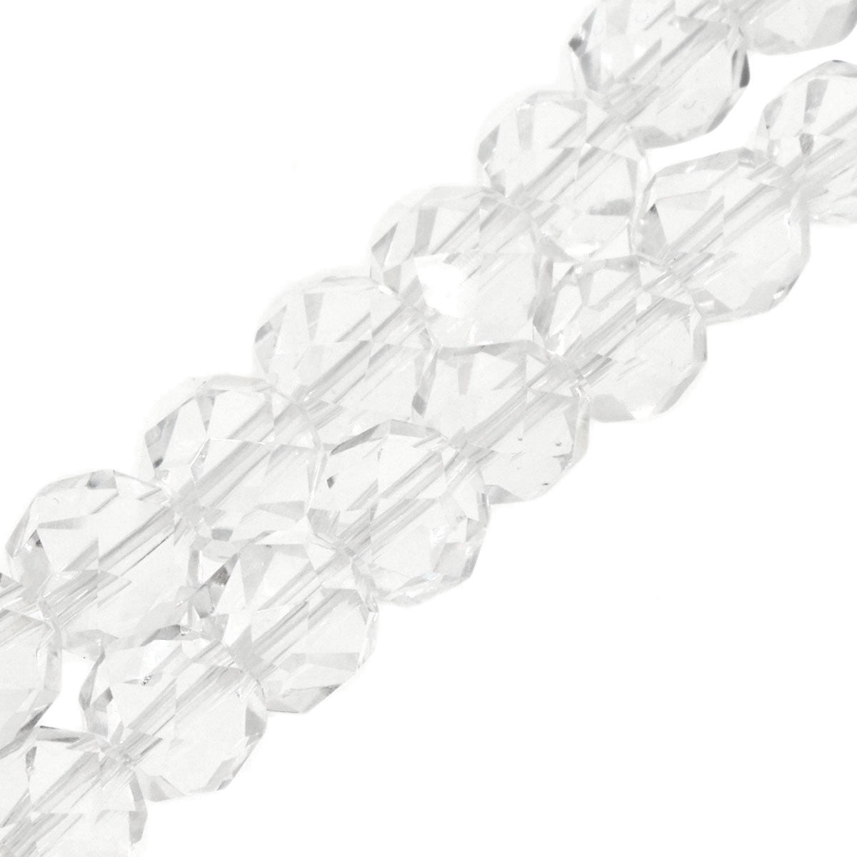 SELECT JEWELRY セレクトジュエリー 水晶 クリスタル ネックレス SV レディース 中古