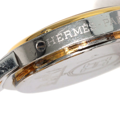 HERMES エルメス クリッパー 旧ベルト 腕時計 SS レディース 中古