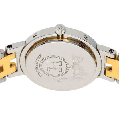 HERMES エルメス クリッパー 旧ベルト 腕時計 SS レディース 中古