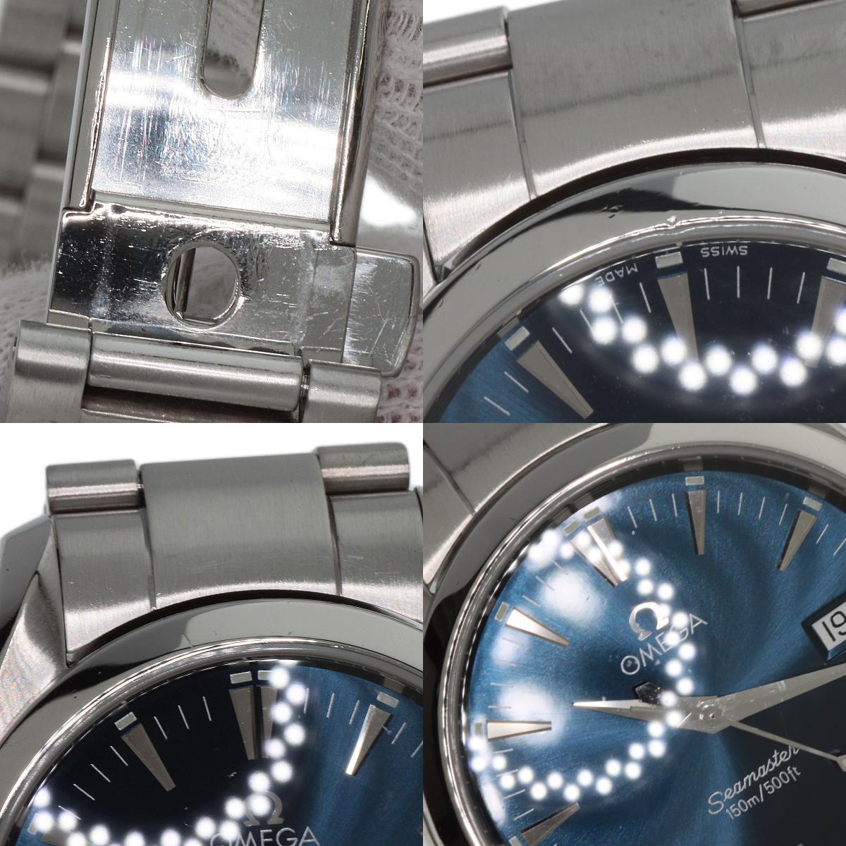 OMEGA オメガ 2518.80 シーマスター アクアテラ 腕時計 SS メンズ 中古