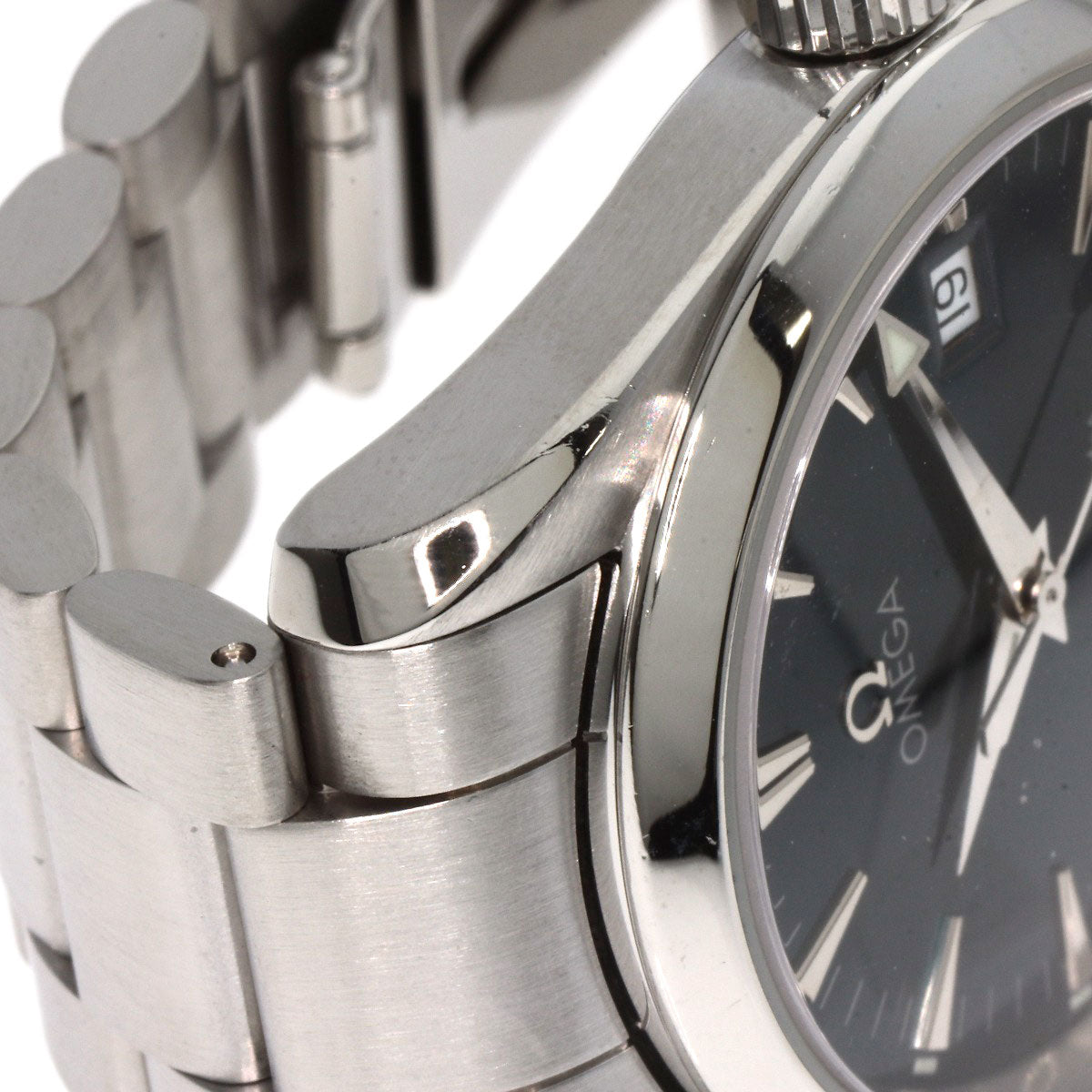 OMEGA オメガ 2518.80 シーマスター アクアテラ 腕時計 SS メンズ 中古