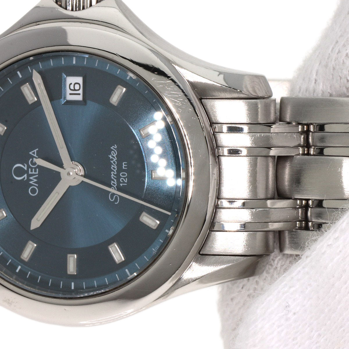 OMEGA オメガ 2581.82 シーマスター 腕時計 SS レディース 中古