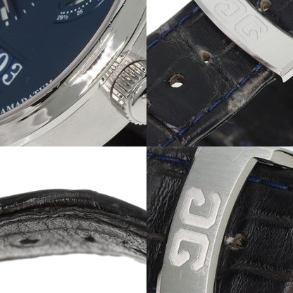 GLASHUTTE ORIGINAL グラスヒュッテ・オリジナル 1-90-02-46-32-30 パノマティックルナ ブルー 腕時計 SS メンズ 中古