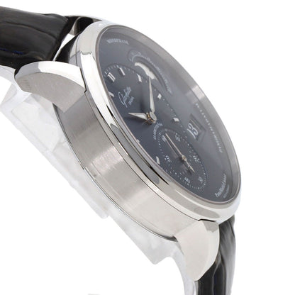 GLASHUTTE ORIGINAL グラスヒュッテ・オリジナル 1-90-02-46-32-30 パノマティックルナ ブルー 腕時計 SS メンズ 中古