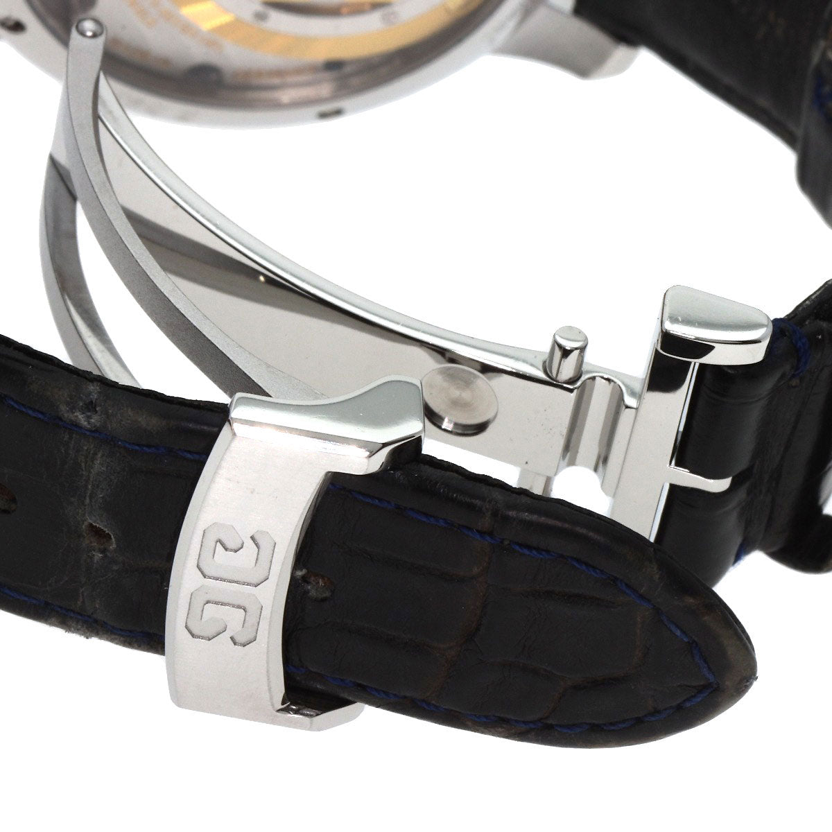 GLASHUTTE ORIGINAL グラスヒュッテ・オリジナル 1-90-02-46-32-30 パノマティックルナ ブルー 腕時計 SS メンズ 中古