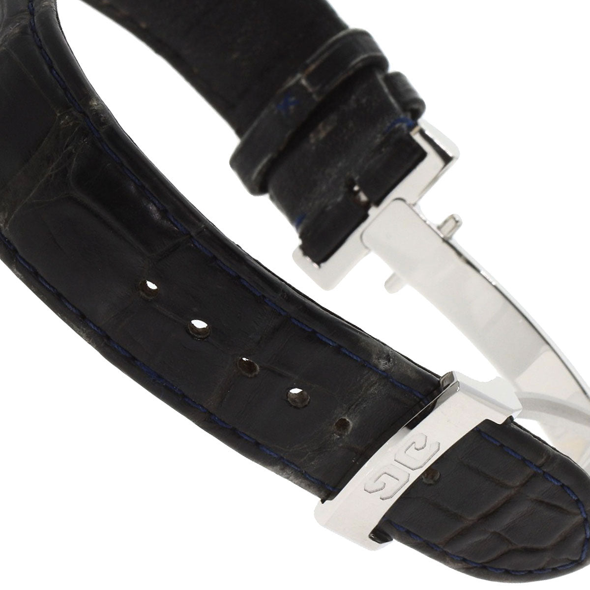 GLASHUTTE ORIGINAL グラスヒュッテ・オリジナル 1-90-02-46-32-30 パノマティックルナ ブルー 腕時計 SS メンズ 中古