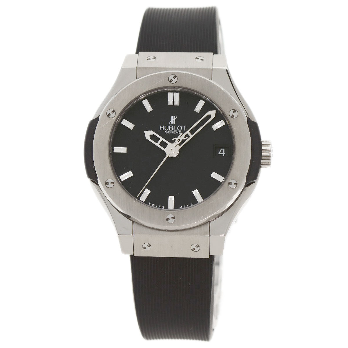 HUBLOT ウブロ 581.NX.1170.RX クラシックフュージョン 腕時計 チタン レディース 中古
