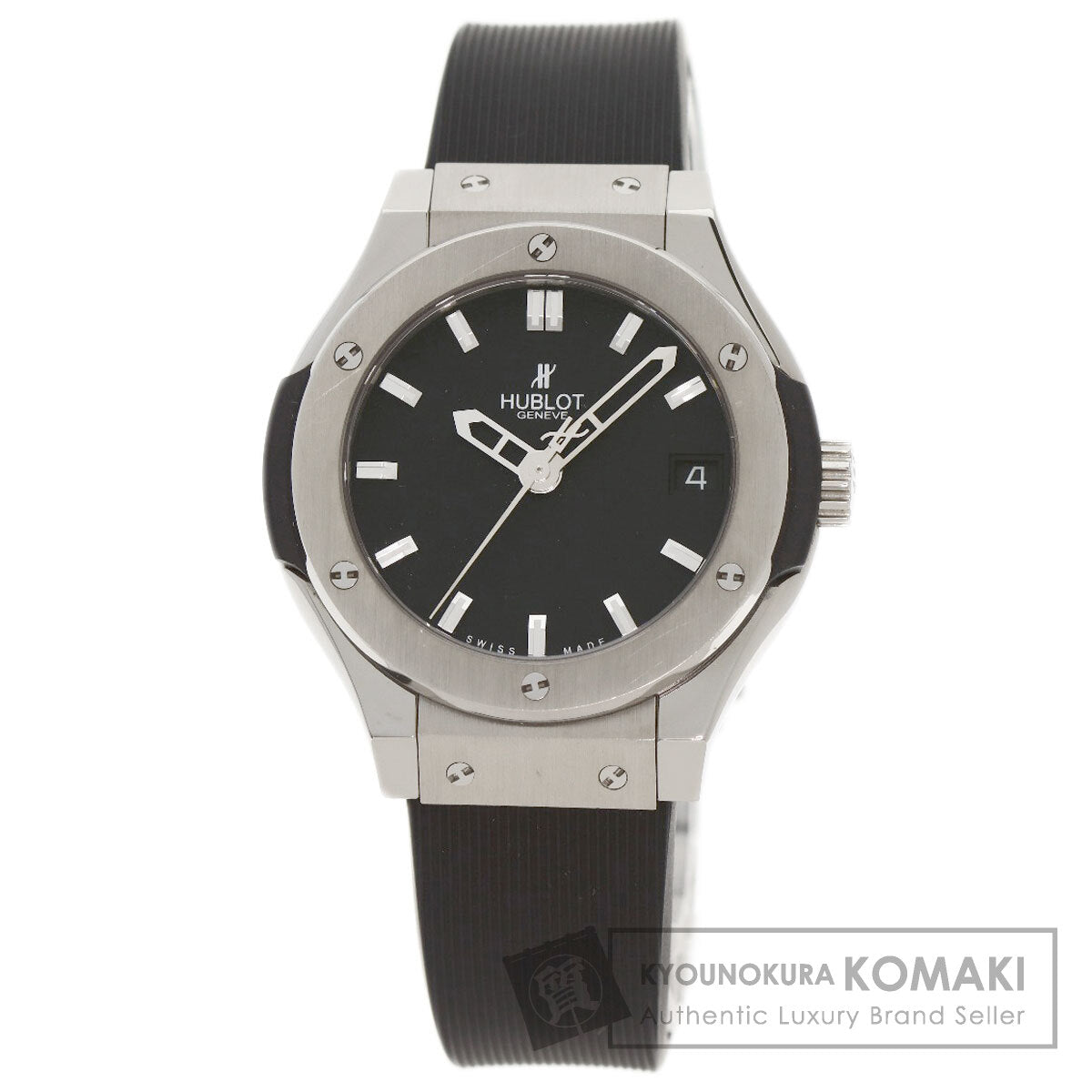HUBLOT ウブロ 581.NX.1170.RX クラシックフュージョン 腕時計 チタン レディース 中古