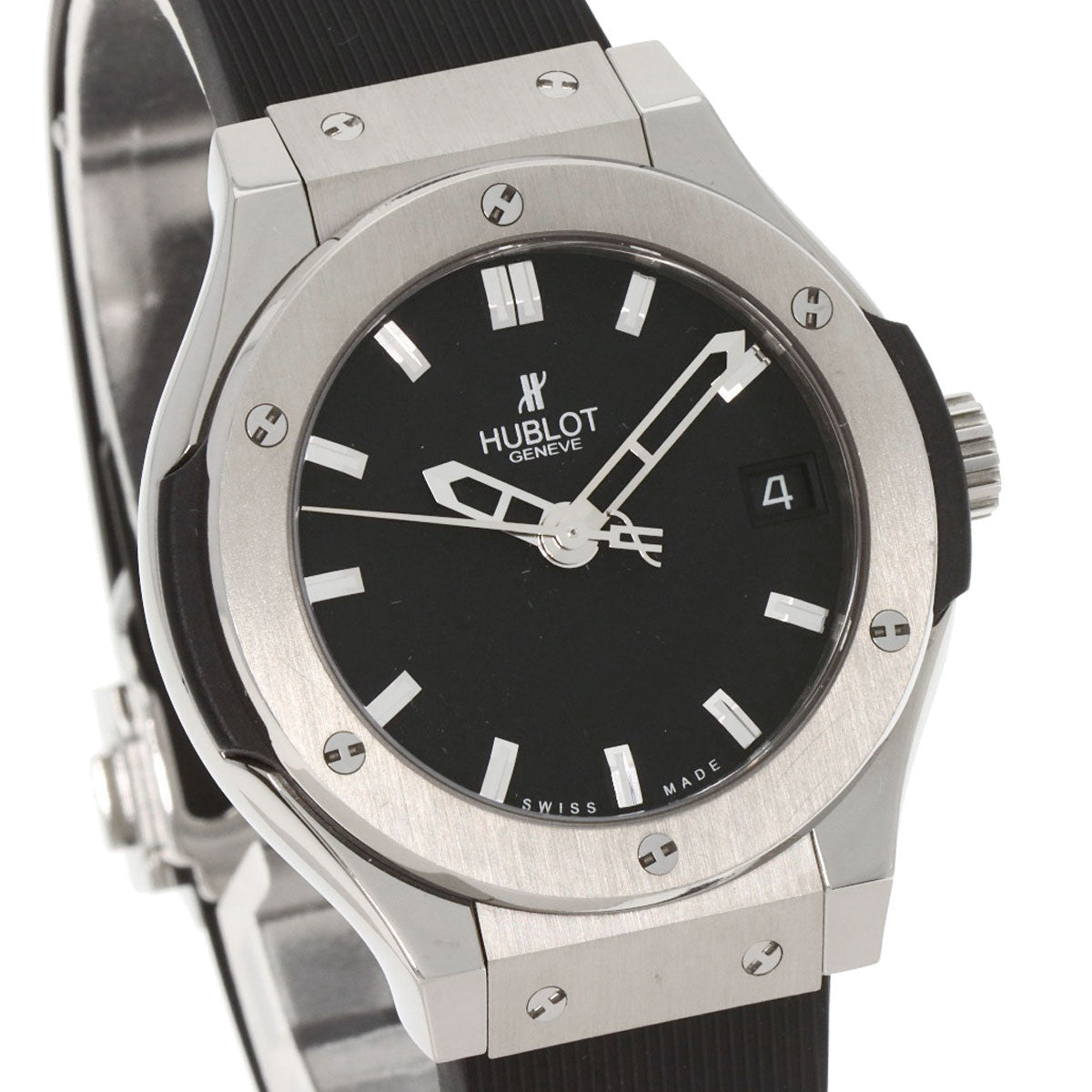 HUBLOT ウブロ 581.NX.1170.RX クラシックフュージョン 腕時計 チタン レディース 中古