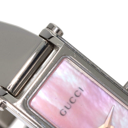 GUCCI グッチ 1500L スクエアフェイス 腕時計 SS レディース 中古