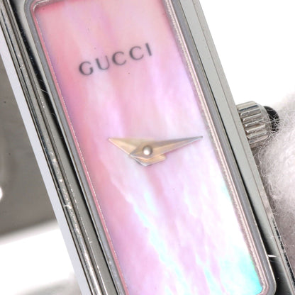 GUCCI グッチ 1500L スクエアフェイス 腕時計 SS レディース 中古