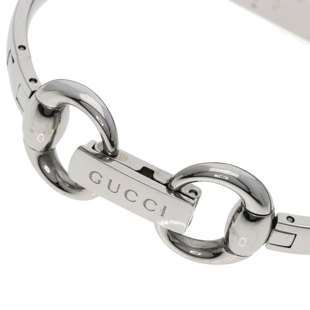 GUCCI グッチ 109 スクエアフェイス 2P ダイヤモンド 腕時計 SS レディース 中古