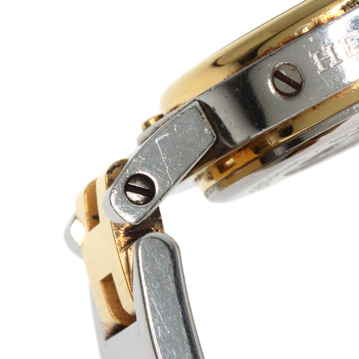 HERMES エルメス クリッパー 腕時計 SS レディース 中古