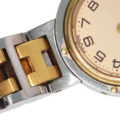 HERMES エルメス クリッパー 腕時計 SS レディース 中古