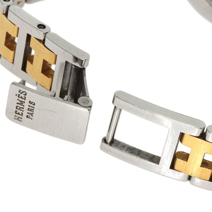 HERMES エルメス クリッパー 腕時計 SS レディース 中古