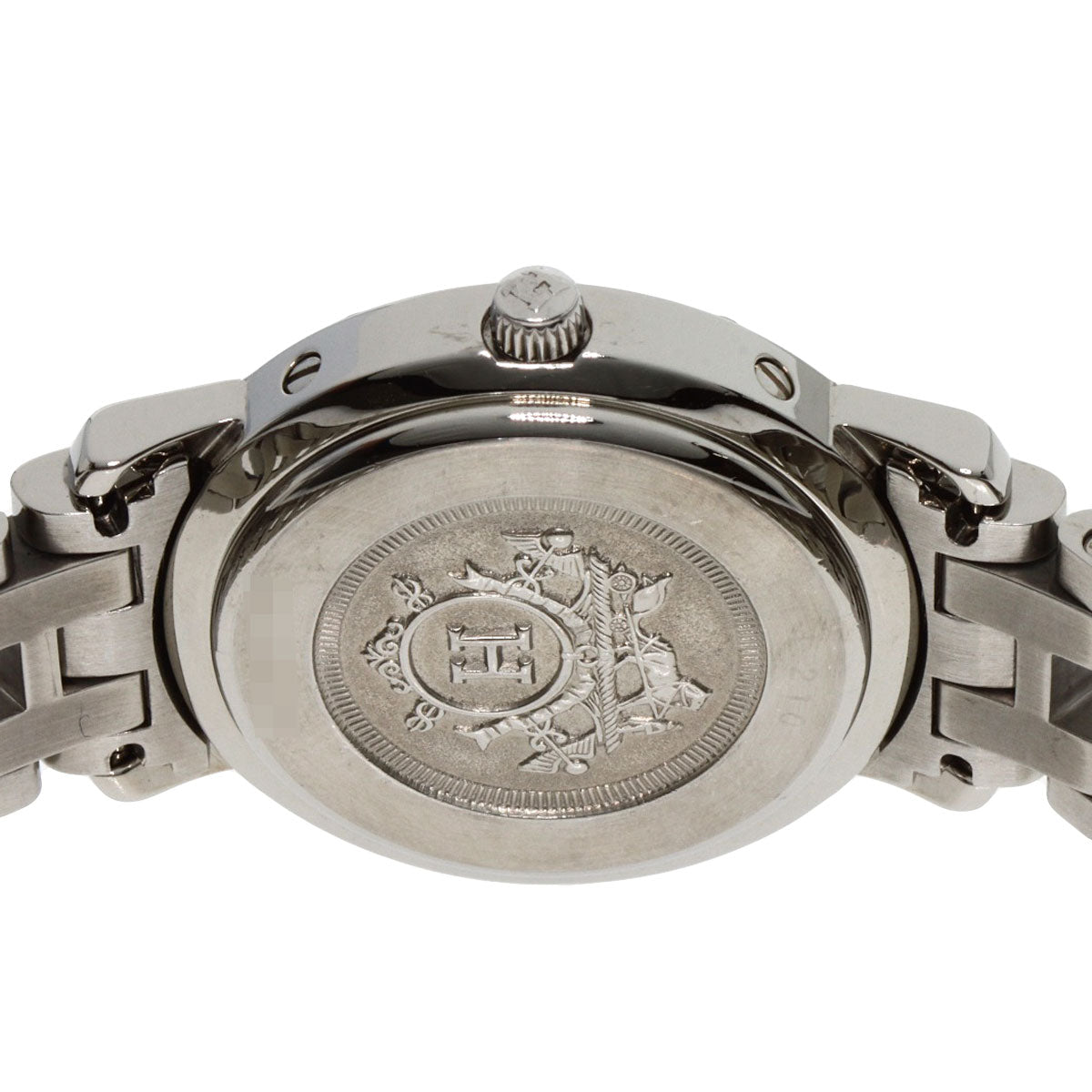HERMES エルメス CL4.210 クリッパー 腕時計 SS レディース 中古