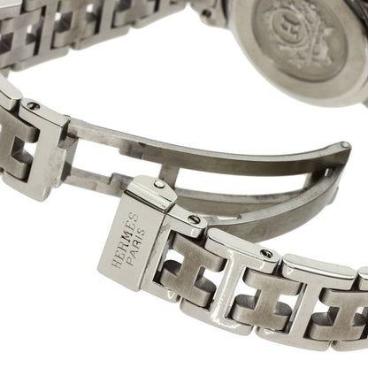 HERMES エルメス CL4.210 クリッパー 腕時計 SS レディース 中古