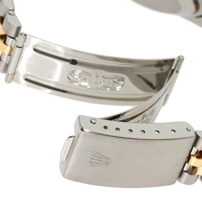 ROLEX ロレックス 16233G デイトジャスト 10P ダイヤモンド ブルーグラデーション 腕時計 SS メンズ 中古