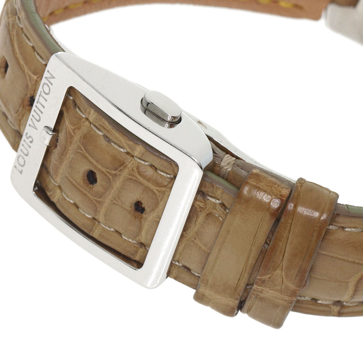 LOUIS VUITTON ルイヴィトン Q1322 タンブール クロノグラフ 腕時計 SS メンズ 中古