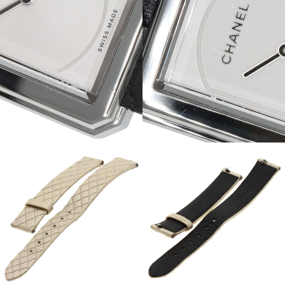 CHANEL シャネル H6401 ボーイフレンド スモールモデル 腕時計 SS レディース 中古