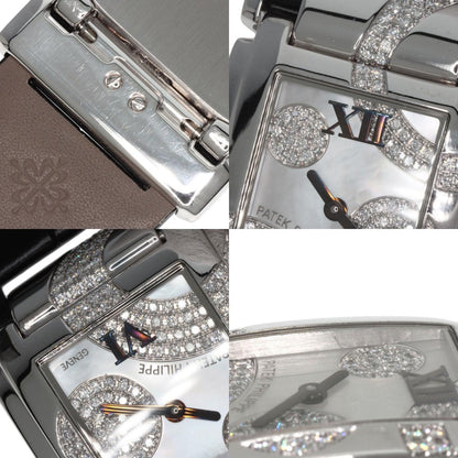 PATEK PHILIPPE パテックフィリップ 4914G Twenty-4 ダイヤモンド 腕時計 K18WG レディース 中古