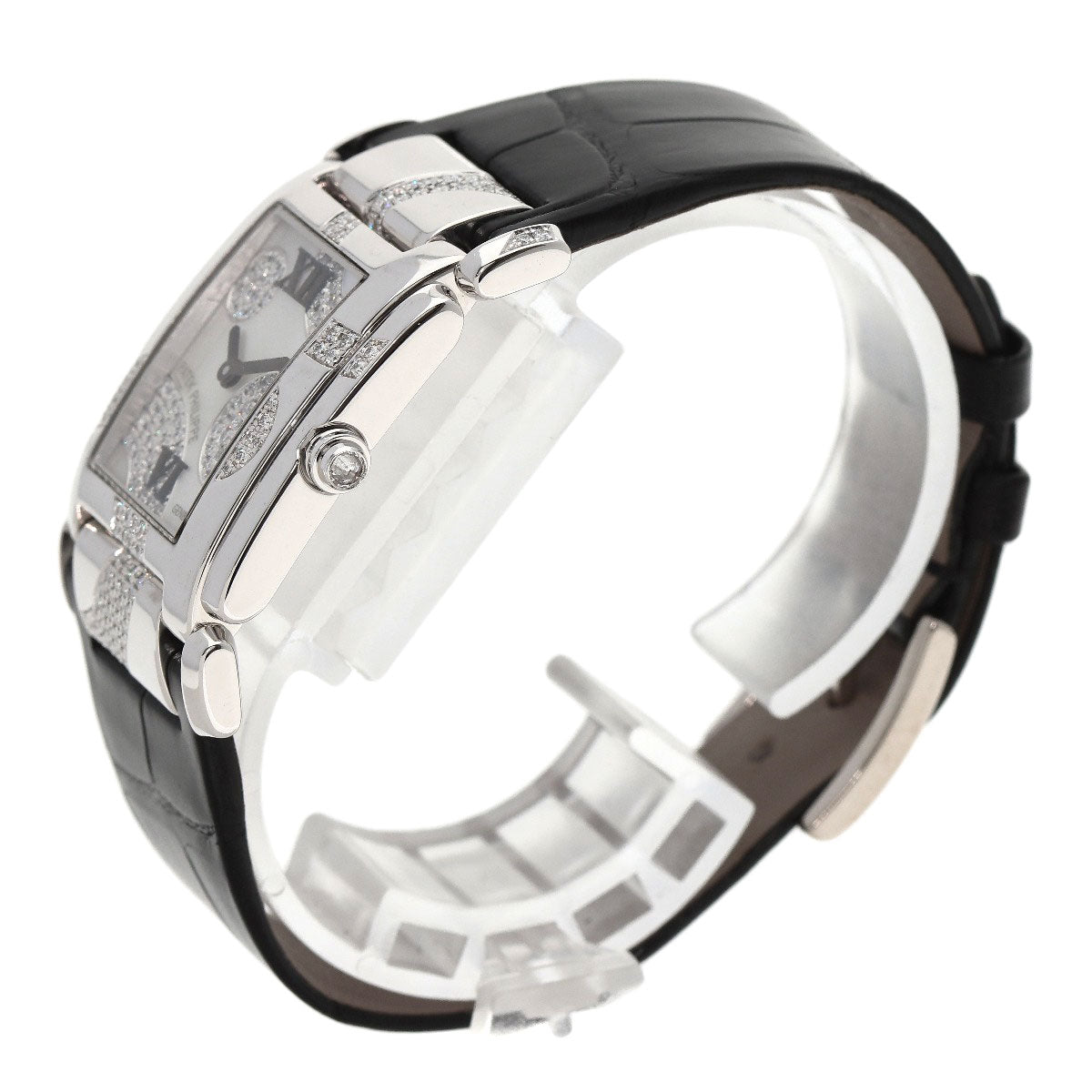 PATEK PHILIPPE パテックフィリップ 4914G Twenty-4 ダイヤモンド 腕時計 K18WG レディース 中古
